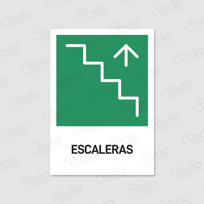 Letrero Escaleras VE124-T17x24