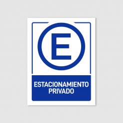 Letrero De Estacionamiento Privado Personalizado, Letrero De