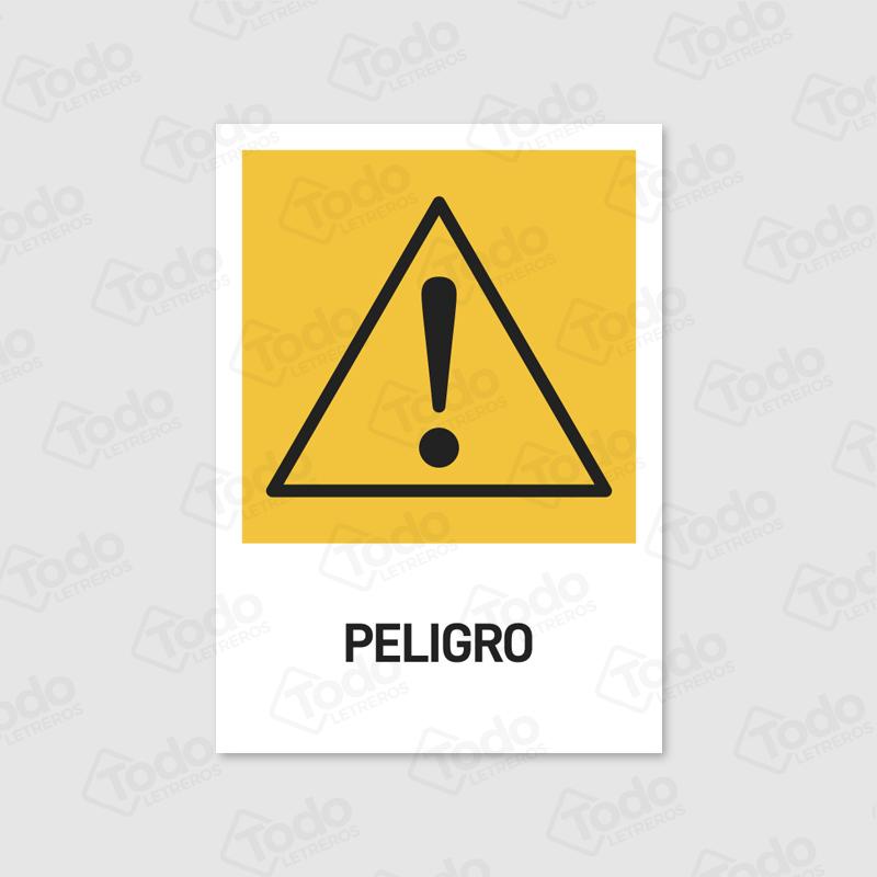 Letrero Peligro AD144-T17x24